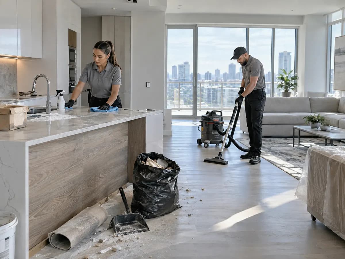 Move-out cleaning in Pitt Meadows — a freshly cleaned Metro Vancouver home